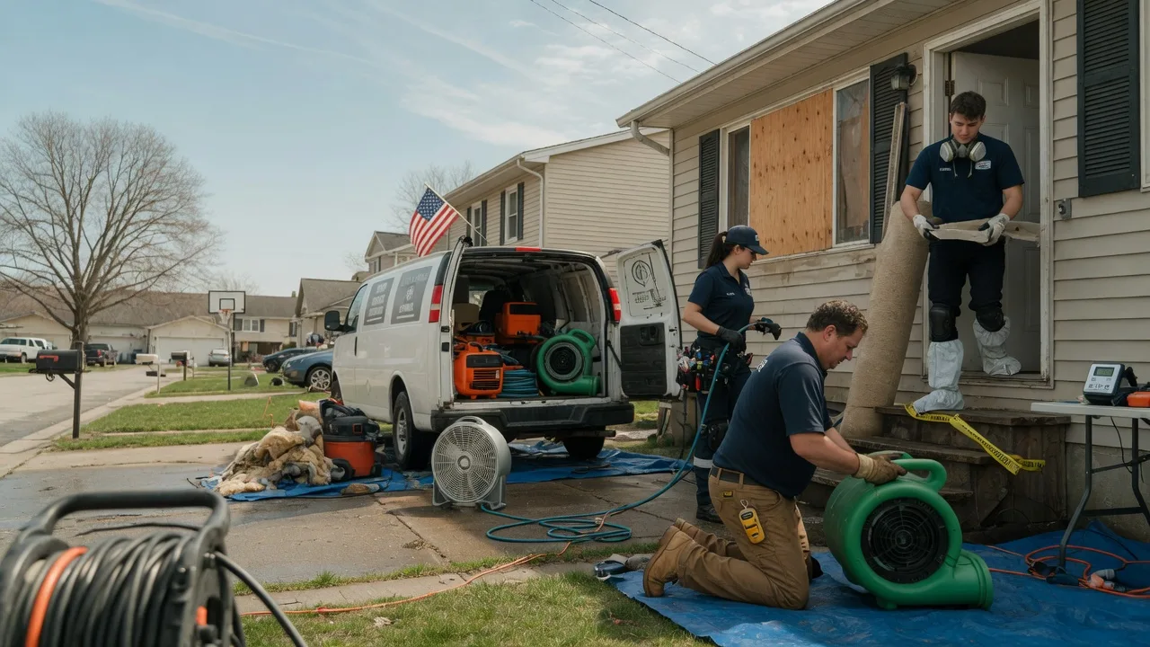 Water Damage Restoration in Coleman, MI near me